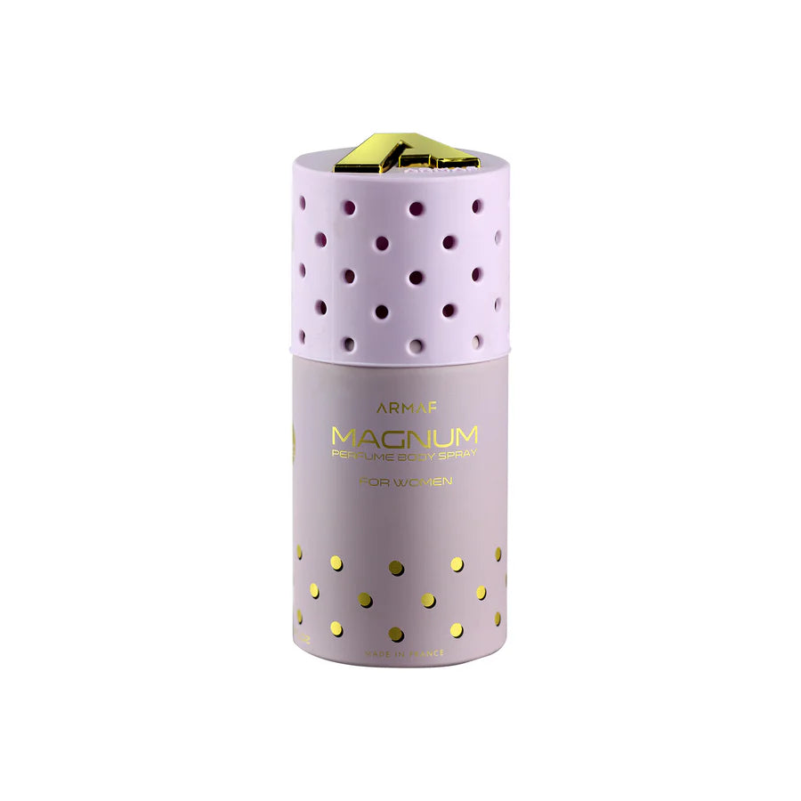 Armaf Magnum A12 Purple Lavender Edition Perfume Body Spray 250ml long lasting women's fragrance with fresh floral notes and elegant feminine everyday scent