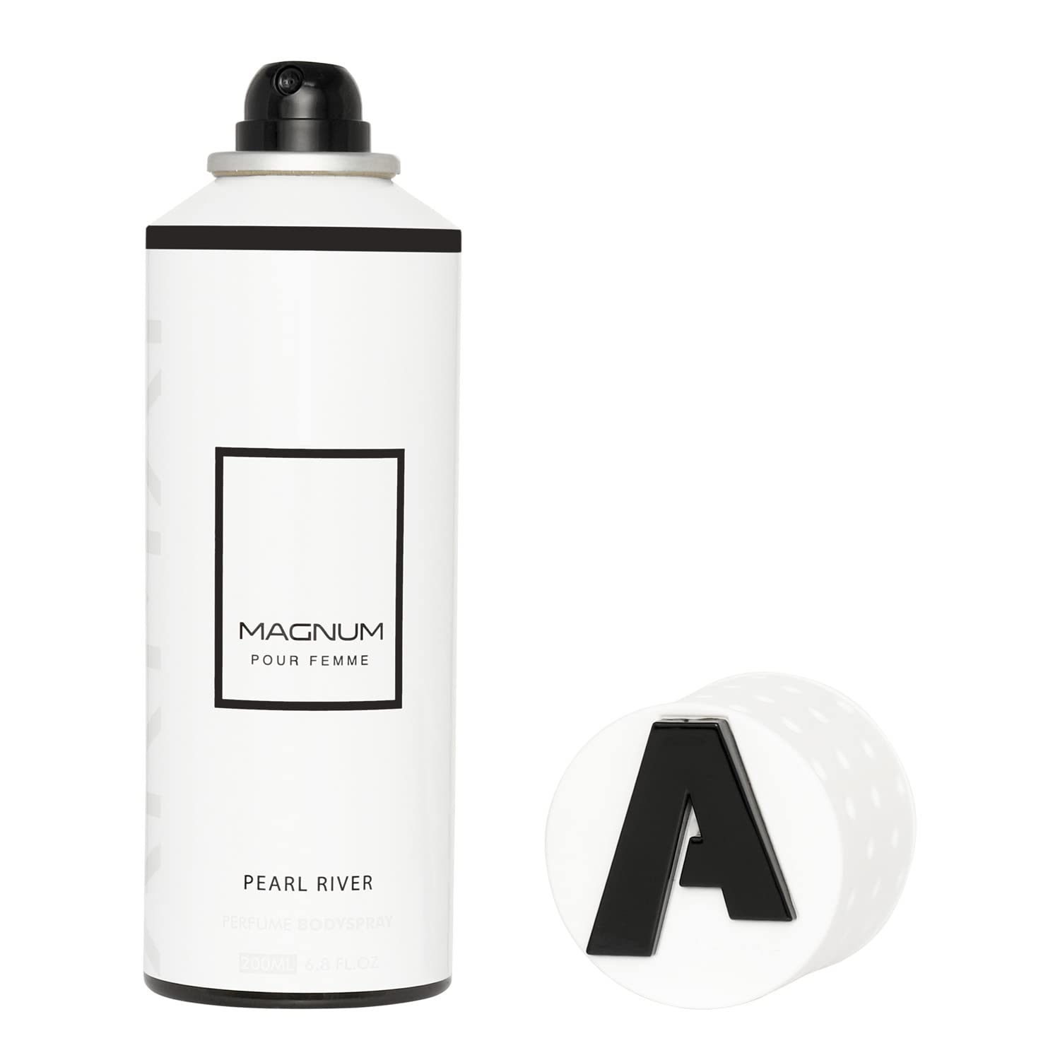 Armaf Magnum Pour Femme Pearl River Deodorant Body Spray 200ml for women with fresh floral accords and a soft elegant daily scent