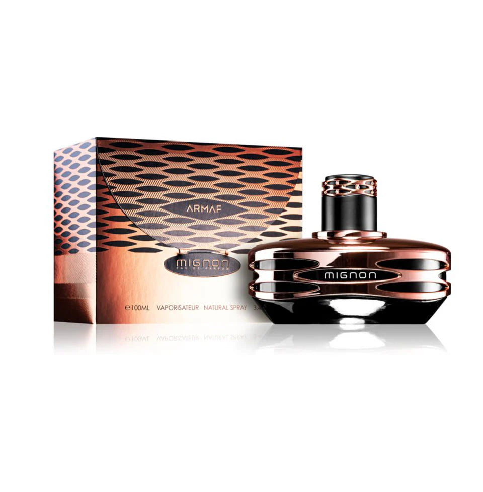 Armaf Mignon Black Pour Femme 100ml premium women's perfume with soft floral fruity fragrance and sophisticated aroma