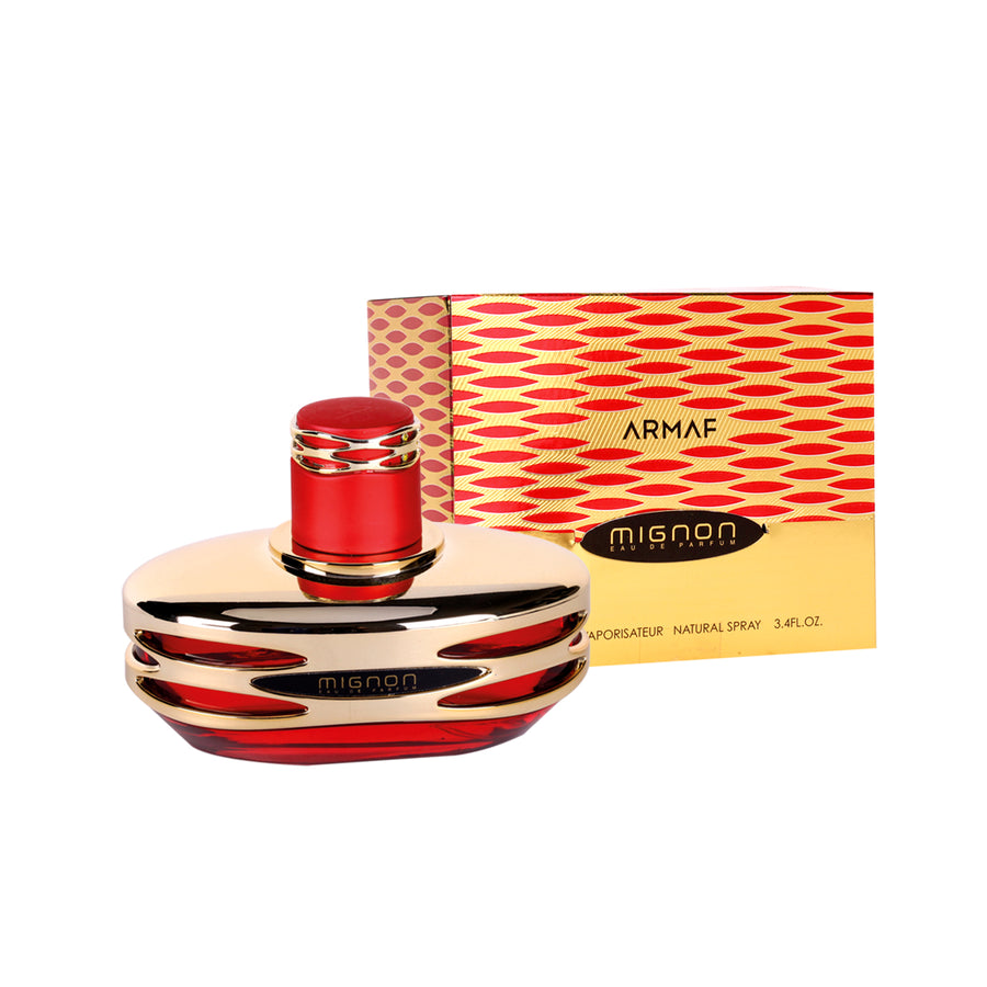 Armaf Mignon Red Eau De Parfum 100ml long lasting women's fragrance with floral fruity notes and elegant feminine scent