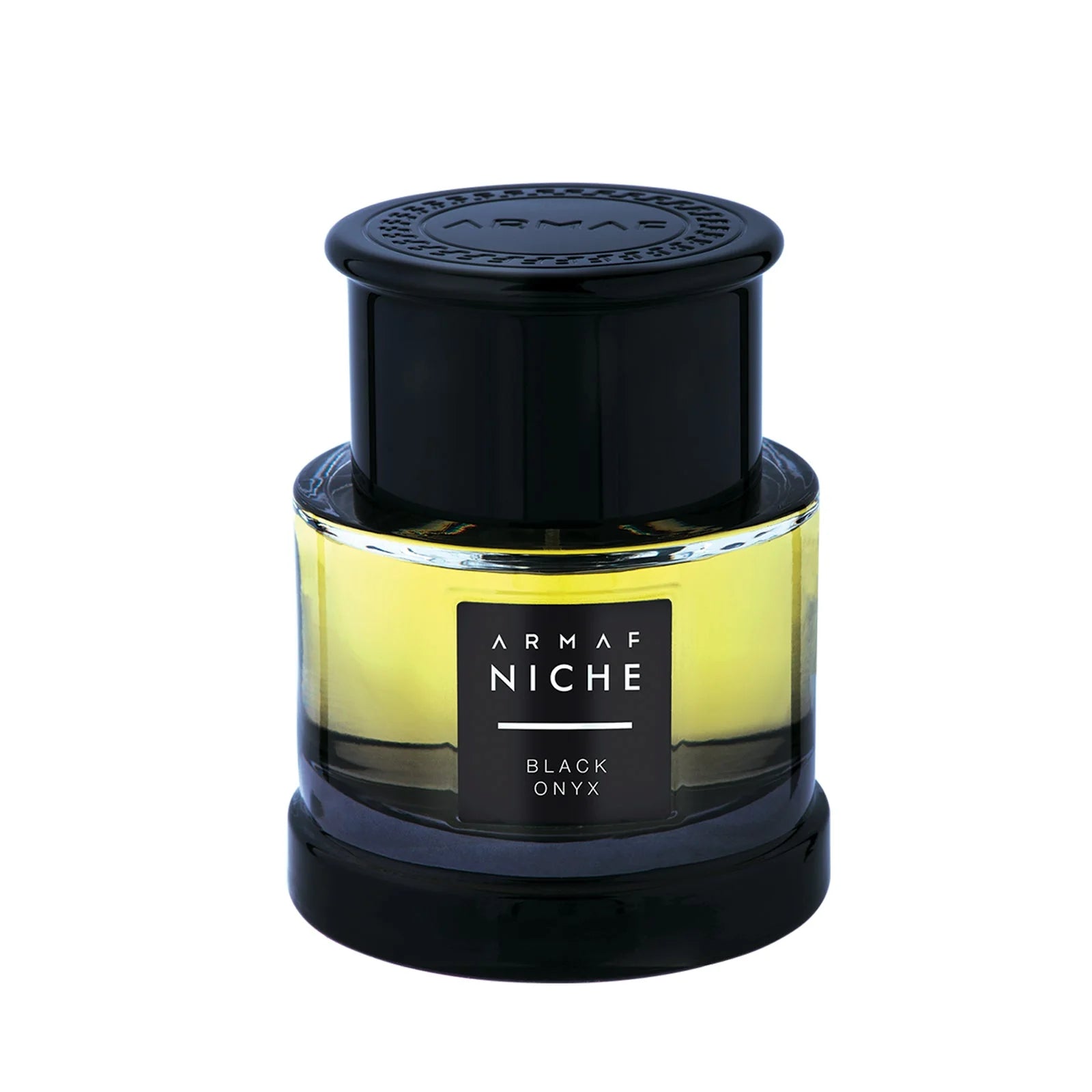 Armaf Niche Black Onyx Eau De Parfum 90ml long lasting unisex scent with spicy oriental accords and warm musky amber dry down