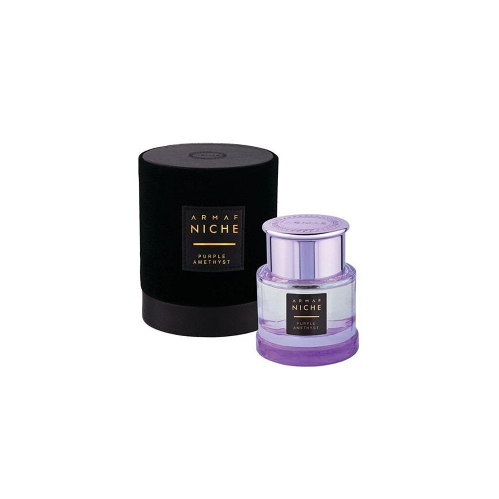 Armaf Niche Purple Amethyst 90ml long lasting women's perfume with lemon lychee rose magnolia orange blossom iris and amber musk notes