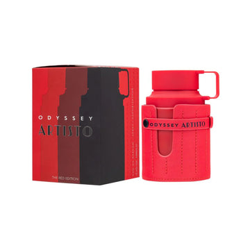 Armaf Odyssey Artisto The Red Edition Eau De Parfum 100ml fragrance bottle
