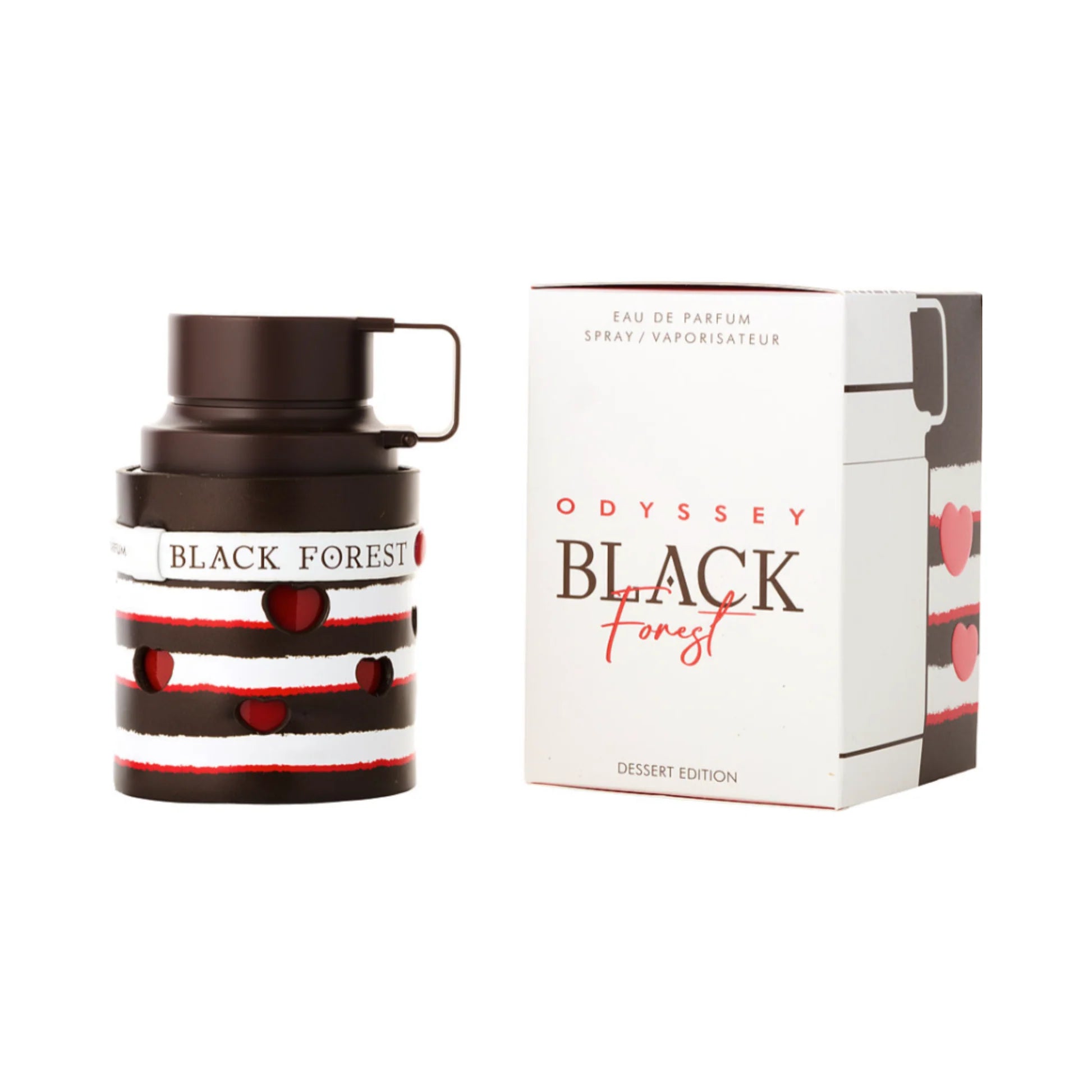 Armaf Odyssey Black Forest Dessert Edition EDP 100ml unisex perfume bottle