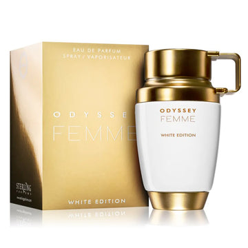 Armaf Odyssey Femme White Edition 100ml luxury women's eau de parfum with white floral notes and a soft elegant feminine scent
