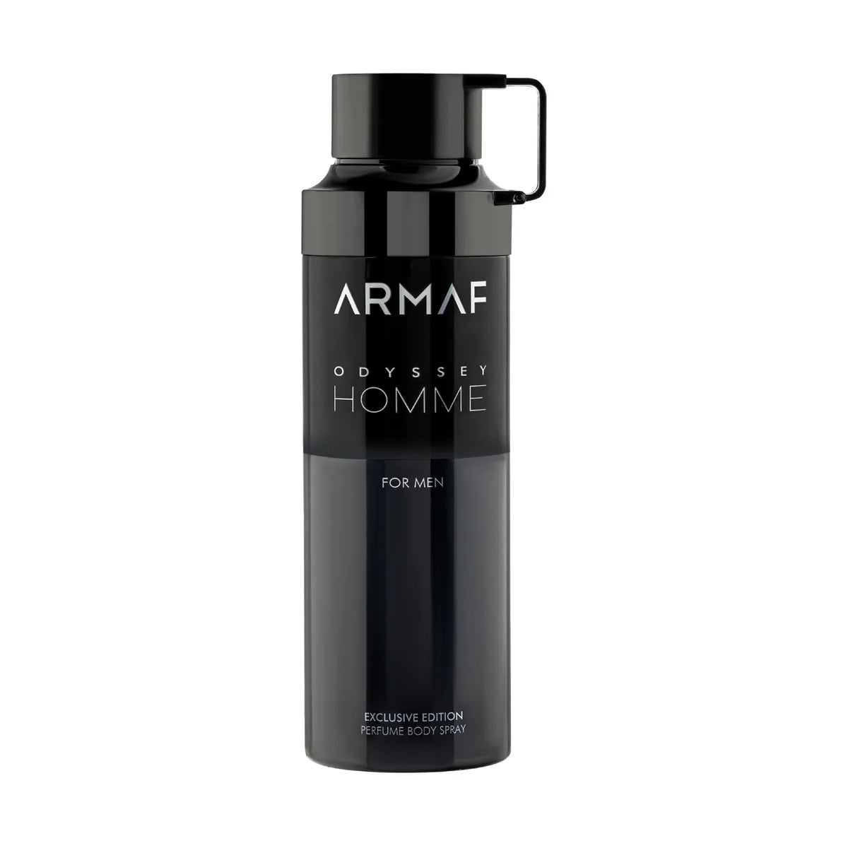 Armaf Odyssey Homme Black body spray 200ml long lasting body spray for men with fresh scent