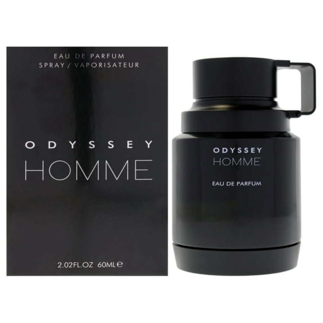 Armaf Odyssey Homme Black Eau De Parfum 60ml men's fragrance bottle