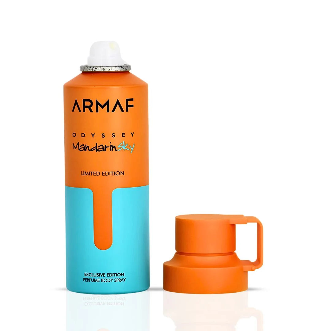 Armaf Odyssey Mandarin Sky Limited Edition body spray 200ml Dubai fragrance body spray for men
