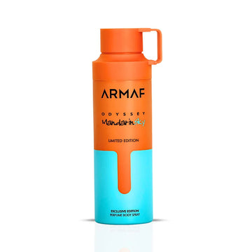 Armaf Odyssey Mandarin Sky Limited Edition body spray 200ml long lasting body spray for men with citrus scent