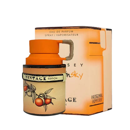 Armaf Odyssey Mandarin Sky Vintage Edition 100ml long lasting perfume for men with a citrus scent