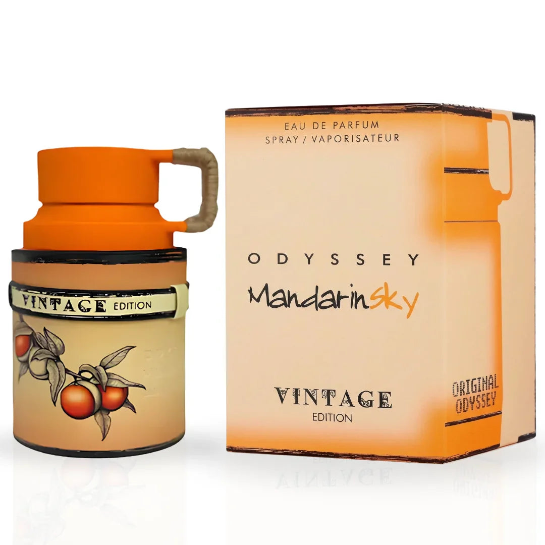 Armaf Odyssey Mandarin Sky Vintage Edition 100ml men's perfume citrus fresh long lasting fragrance