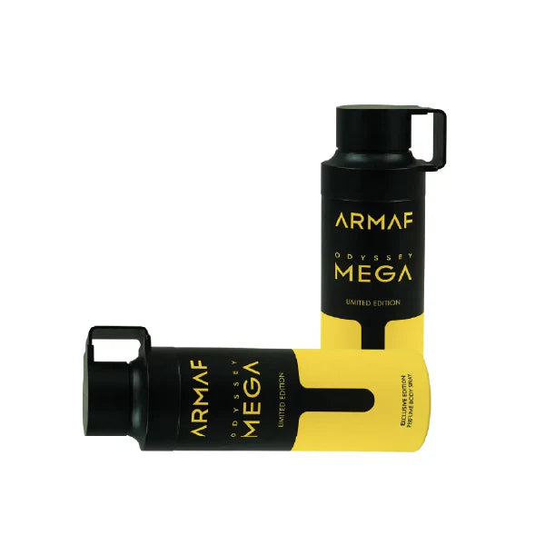 Armaf Odyssey Mega Limited Edition body spray 200ml citrus fresh fragrance for men