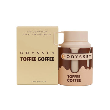 Armaf Odyssey Toffee Coffee Café Edition Eau De Parfum 100ml unisex fragrance with rich coffee toffee gourmand sweetness and warm long lasting scent
