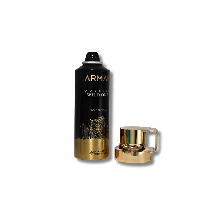 Armaf Odyssey Wild One Gold Edition body spray 200ml fresh clean body spray for men daily use