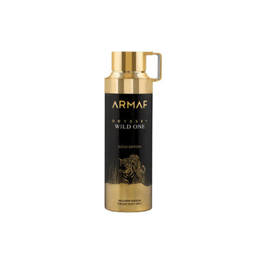 Armaf Odyssey Wild One Gold Edition body spray 200ml long lasting body spray for men with fresh scent