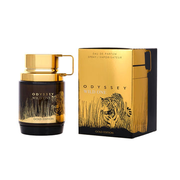 Armaf Odyssey Wild One Gold Edition Eau De Parfum 60ml men's fragrance bottle