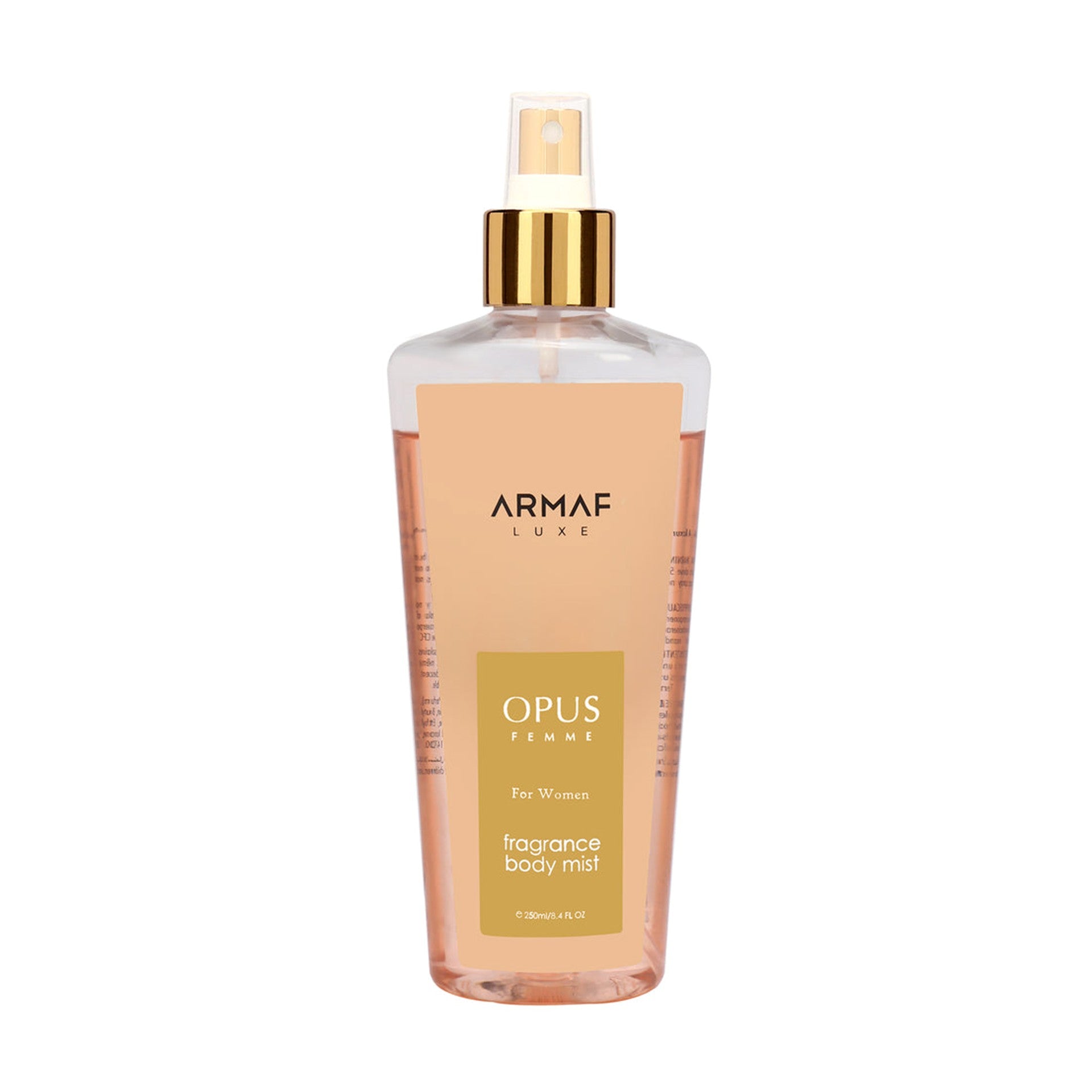Armaf Opus Femme Fragrance Body Mist 250ml long lasting women's fragrance body mist with elegant feminine scent