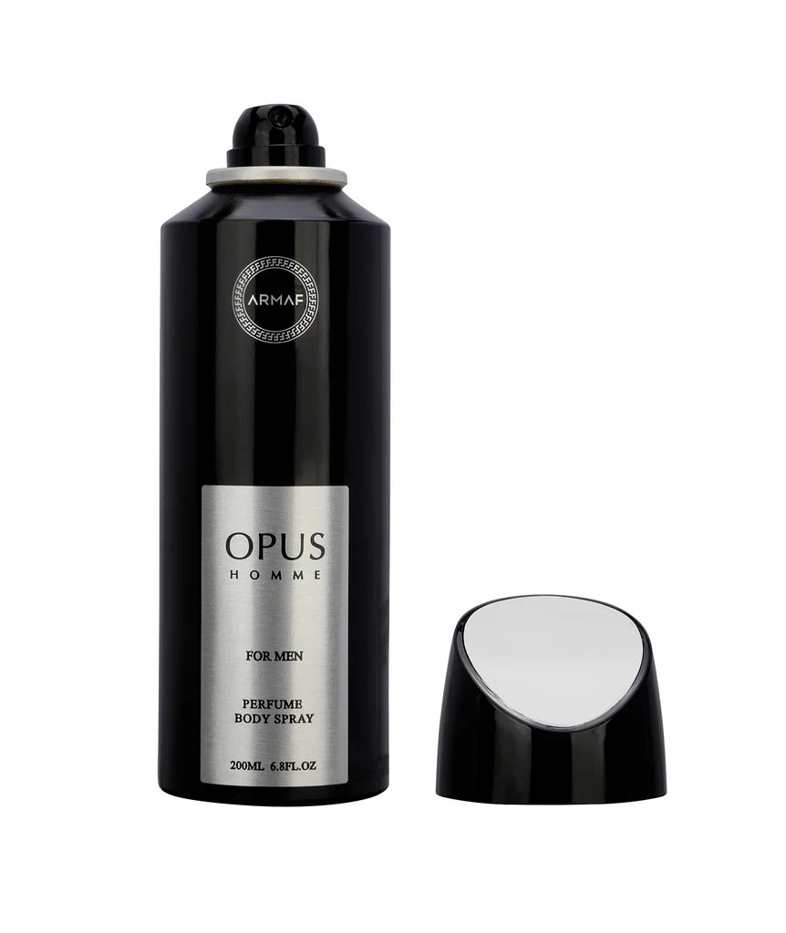 Armaf Opus Homme deodorant spray 200ml fresh clean deodorant for men daily use