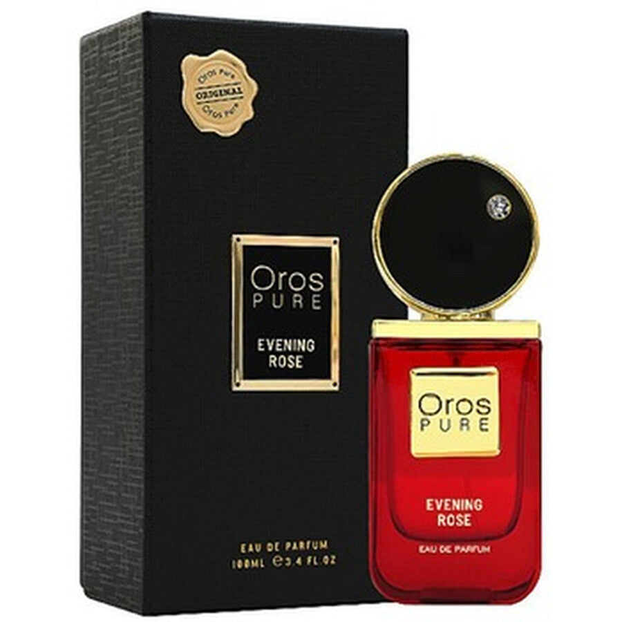 Armaf Oros Pure Evening Rose 100ml long lasting unisex scent with rose amber floral opening spicy saffron heart and warm woody musky base