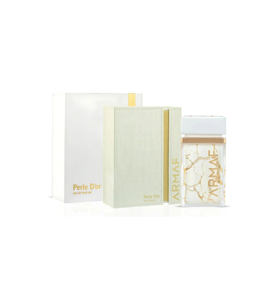 Armaf Perle D'or 75ml Eau De Parfum premium unisex perfume with bergamot caramel and vanilla notes