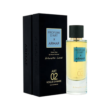 Armaf Profumi D’Art 02 Voglie Di Mare Eau De Parfum 100ml fragrance bottle
