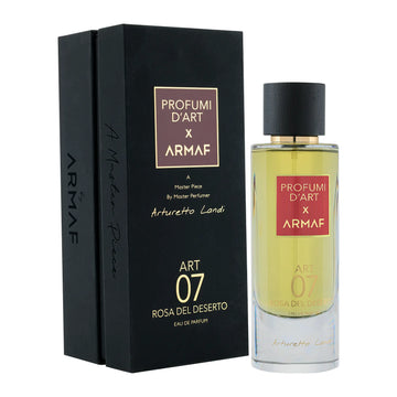 Armaf Profumi D’Art 07 Rosa Del Deserto Eau De Parfum 100ml fragrance bottle
