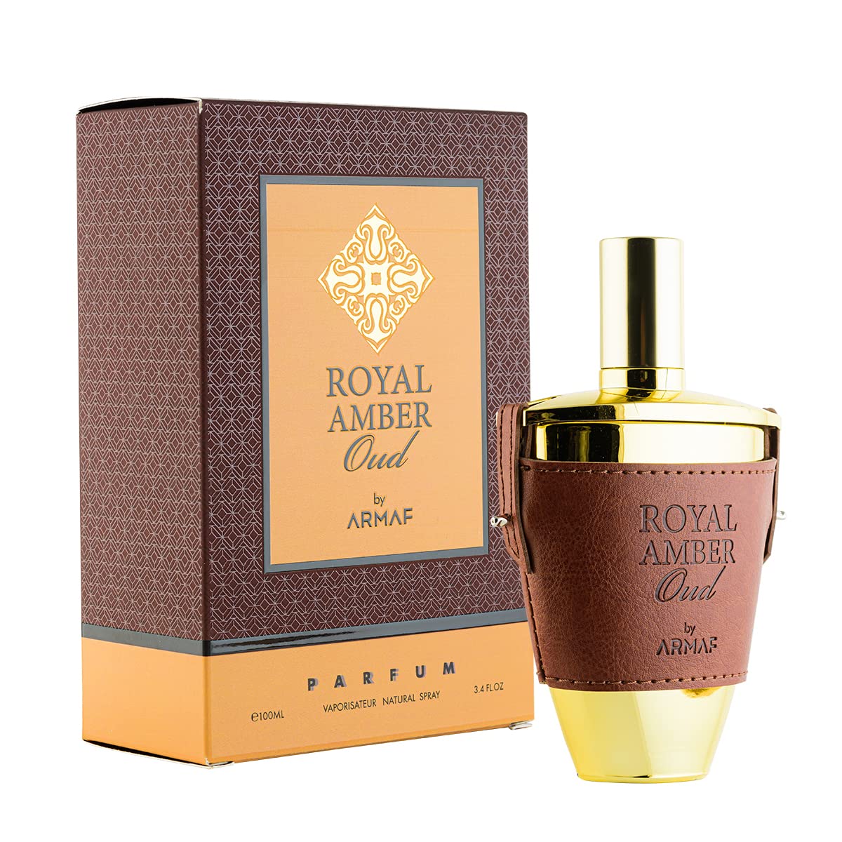 Armaf Royal Amber Oud Pour Homme Eau De Parfum 100ml fragrance bottle
