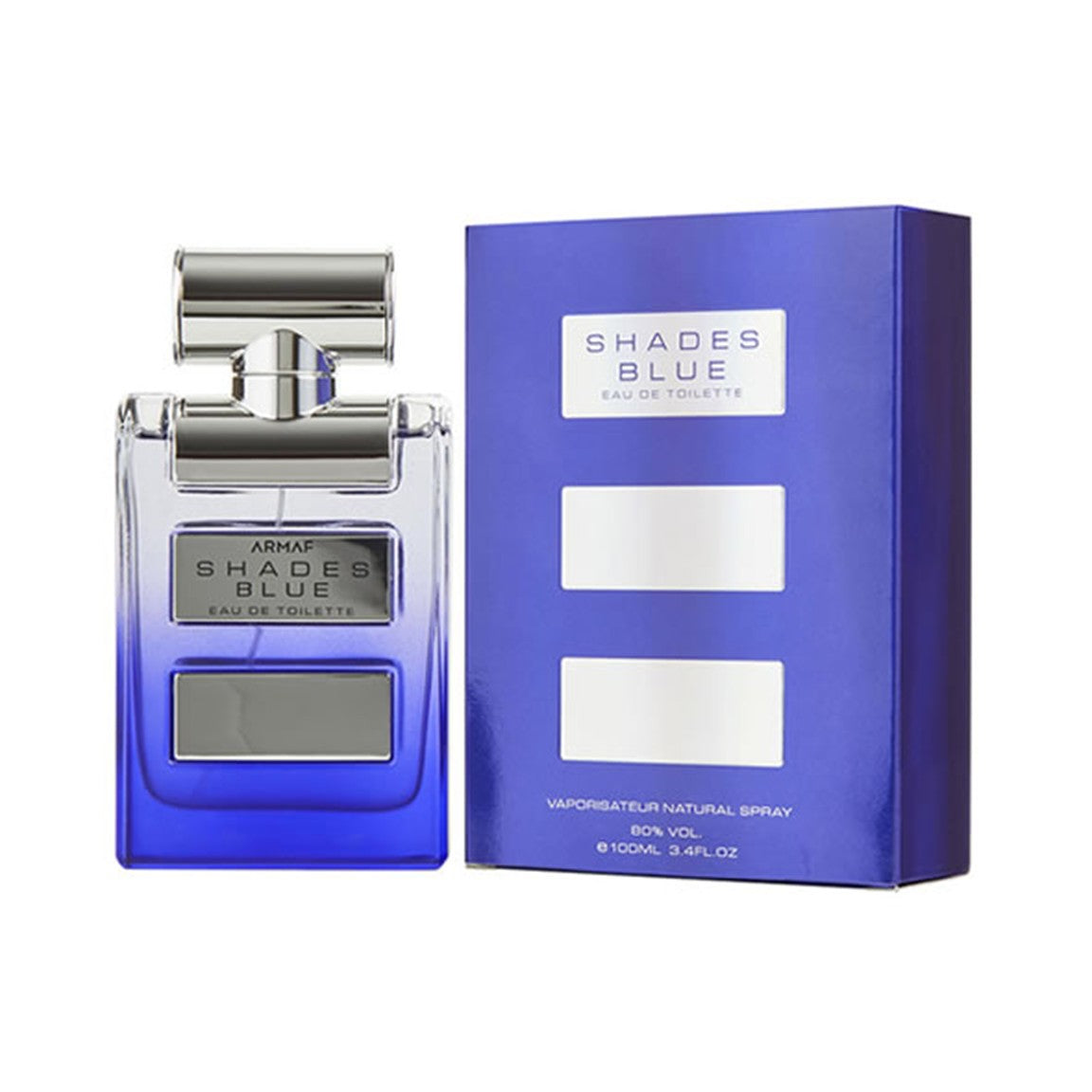 Armaf Shades Blue Eau De Toilette 100ml men's fragrance bottle