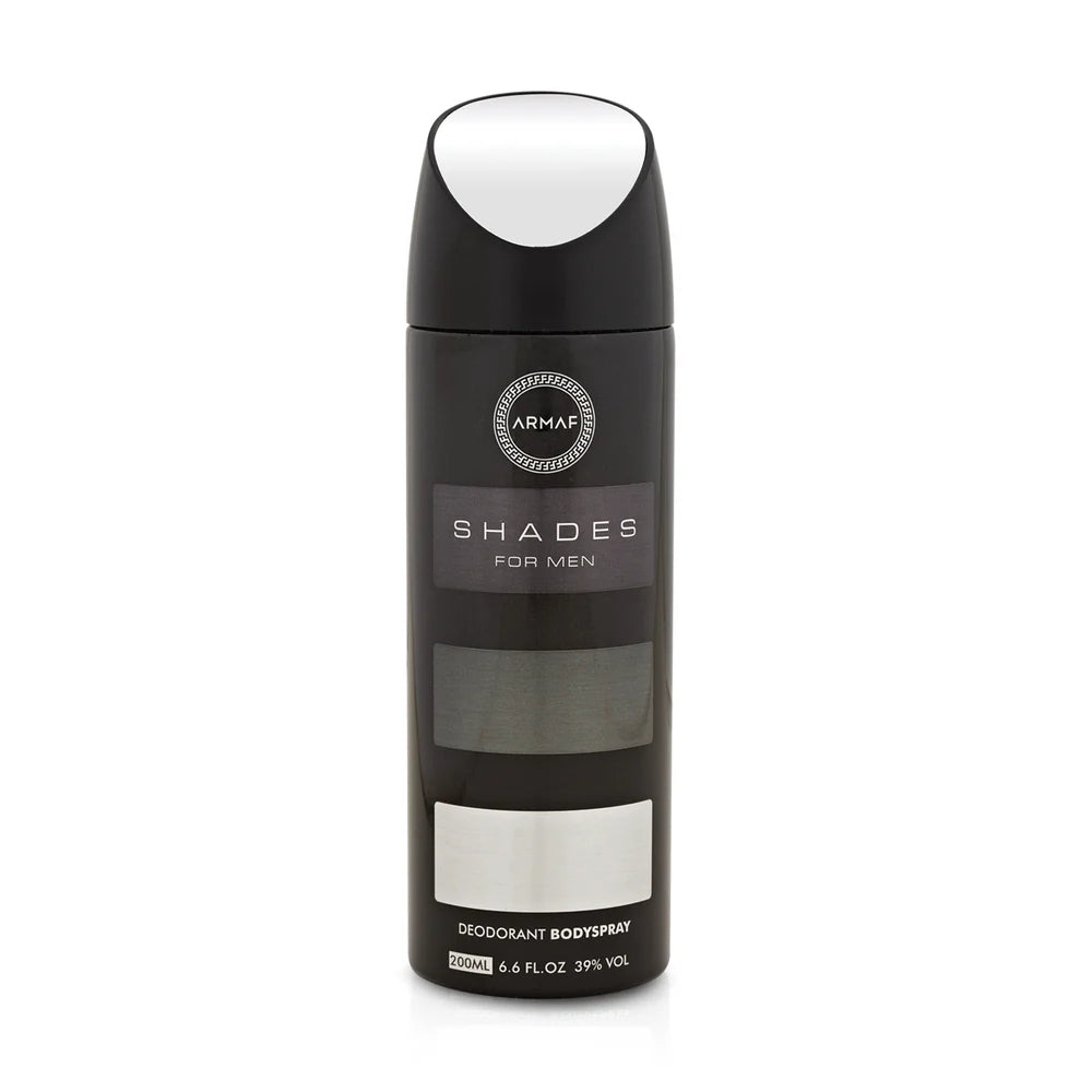 Armaf Shades Man deodorant spray 200ml long lasting body spray for men with fresh scent