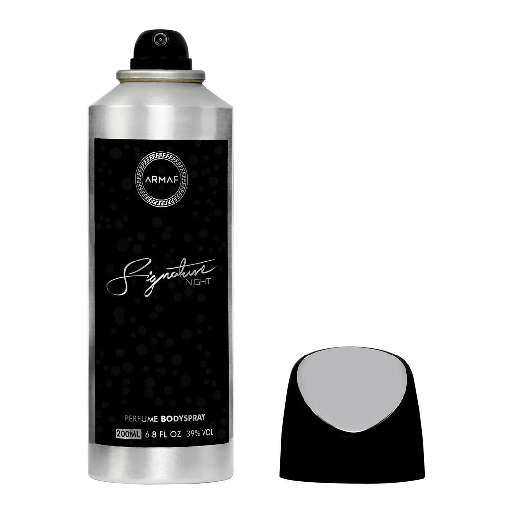 Armaf Signature Night Man deodorant spray 200ml fresh clean deodorant for men daily use