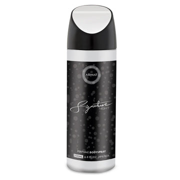 Armaf Signature Night Man deodorant spray 200ml long lasting body spray for men with fresh scent