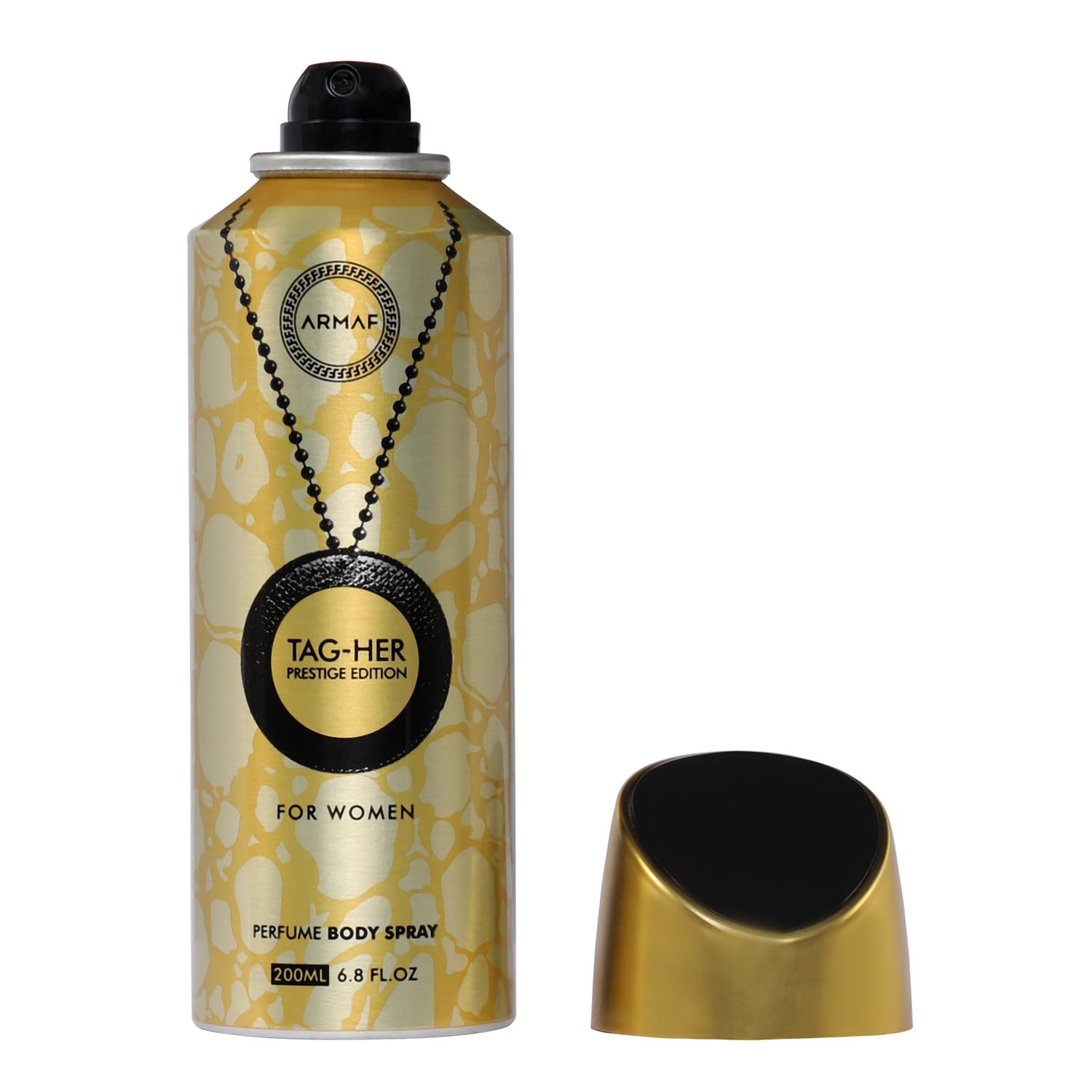Armaf Tag Her Prestige Deodorant Body Spray 200ml for women with spicy cinnamon orchid vanilla sandalwood and a soft elegant everyday scent