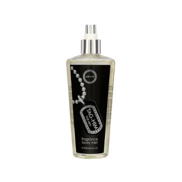 Armaf Tag Him body mist 250ml fresh woody fragrance for men ideal for daily use