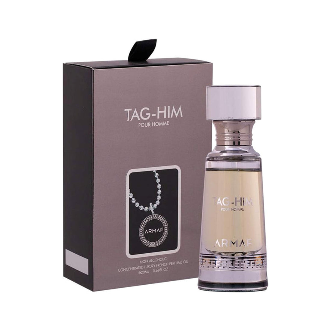 Armaf Tag Him Man perfume oil 20ml long lasting men's fragrance with fresh spicy woody scent