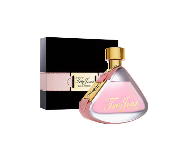 Armaf Tres Jour Eau De Toilette 100ml feminine floral fragrance for women with citrus freshness white flowers and soft tea musk scent