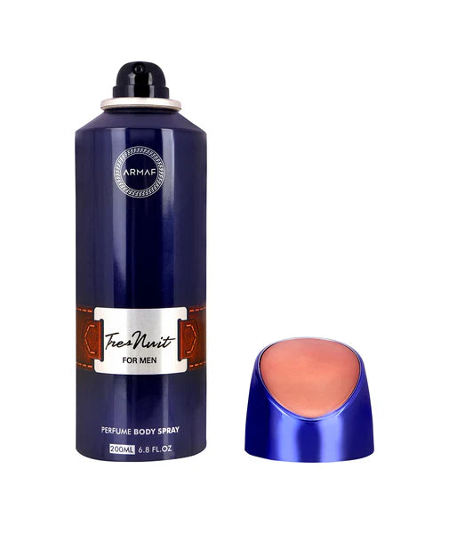 Armaf Tres Nuit Man deodorant spray 200ml woody fresh fragrance body spray for men