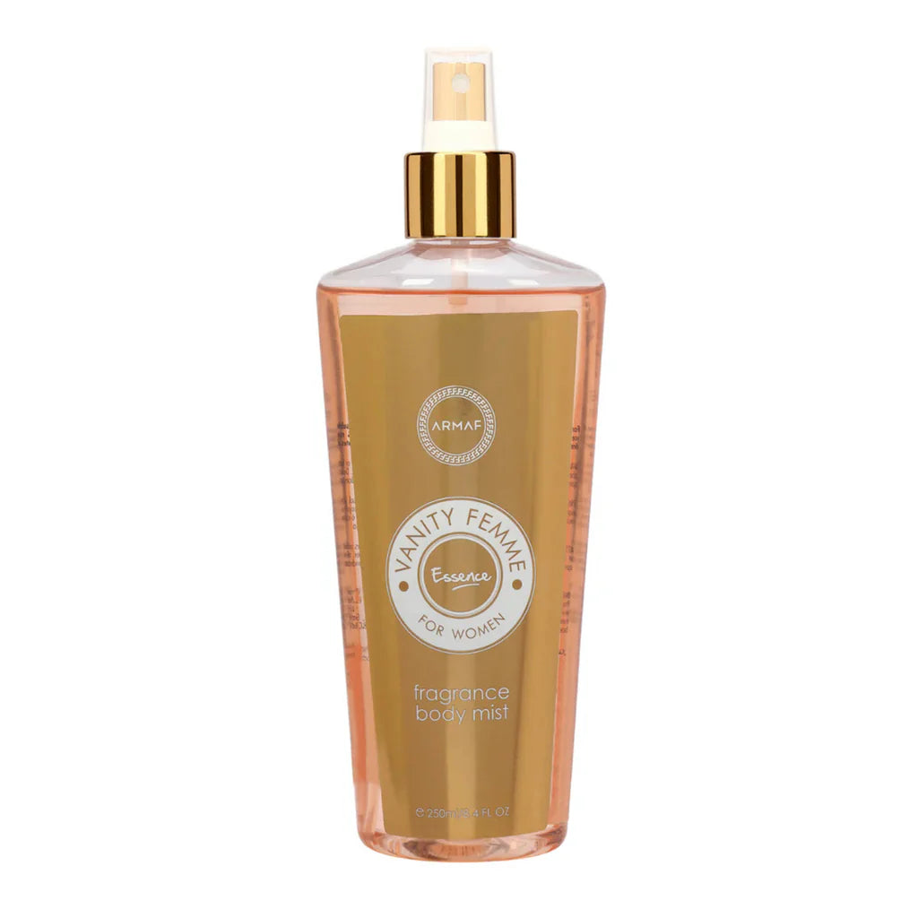 Armaf Vanity Femme Essence Fragrance Body Mist 250ml long lasting women's fragrance body mist with elegant feminine scent