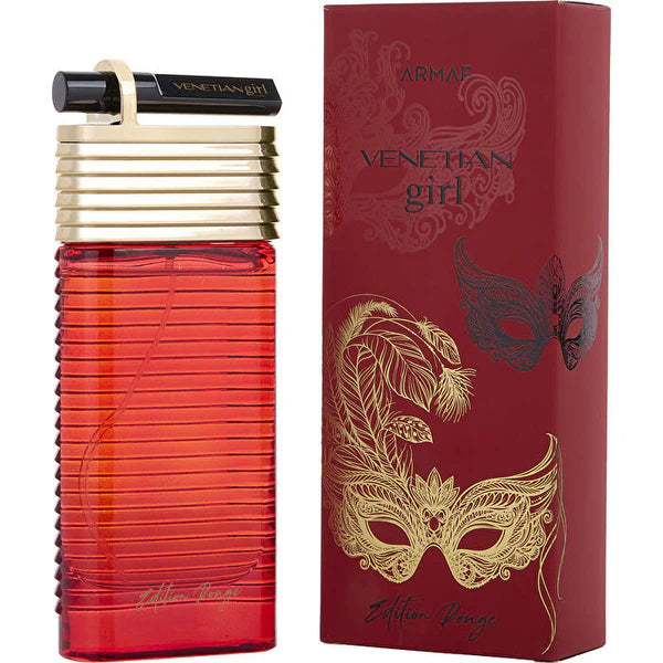 Armaf Venetian Girl Edition Rouge Red Eau De Parfum 100ml long lasting women's fragrance with fruity floral musky scent