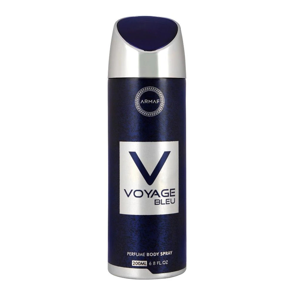 Armaf Voyage Bleu Man deodorant spray 200ml long lasting body spray for men with fresh scent