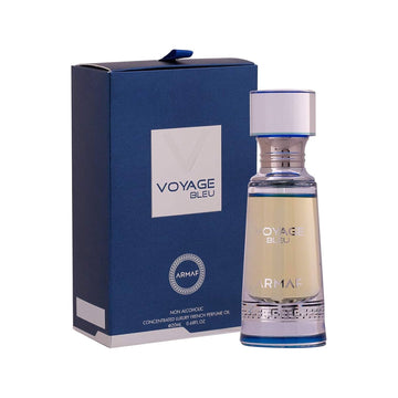 Armaf Voyage Bleu Man perfume oil 20ml long lasting men's fragrance with citrus woody aromatic scent