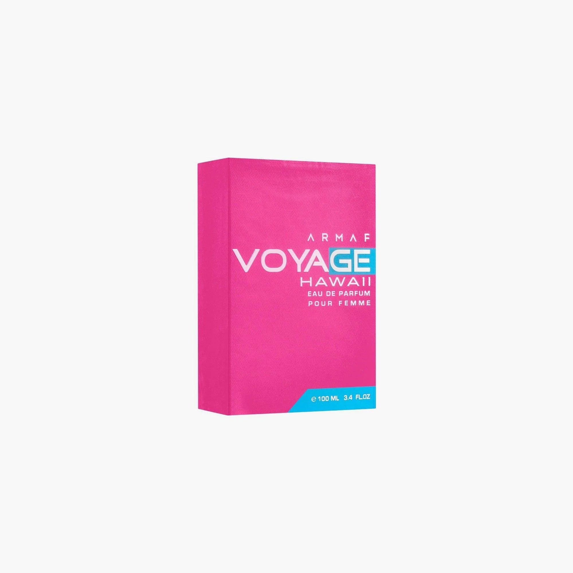 Armaf Voyage Hawaii Pour Femme 100ml premium women's perfume with tropical fruity floral and soft musky aroma