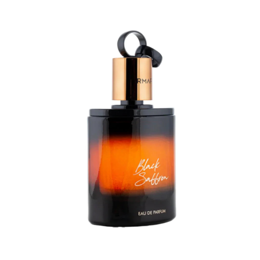 Armaf Black Saffron Man EDP 100ml bold spicy perfume bottle
