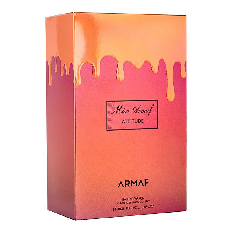 Miss Armaf Attitude 100ml premium women's perfume with soft floral fruity and warm musky fragrance