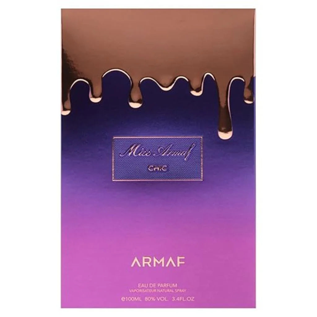 Miss Armaf Chic 100ml premium women's perfume with sweet fruity floral and soft musky aroma