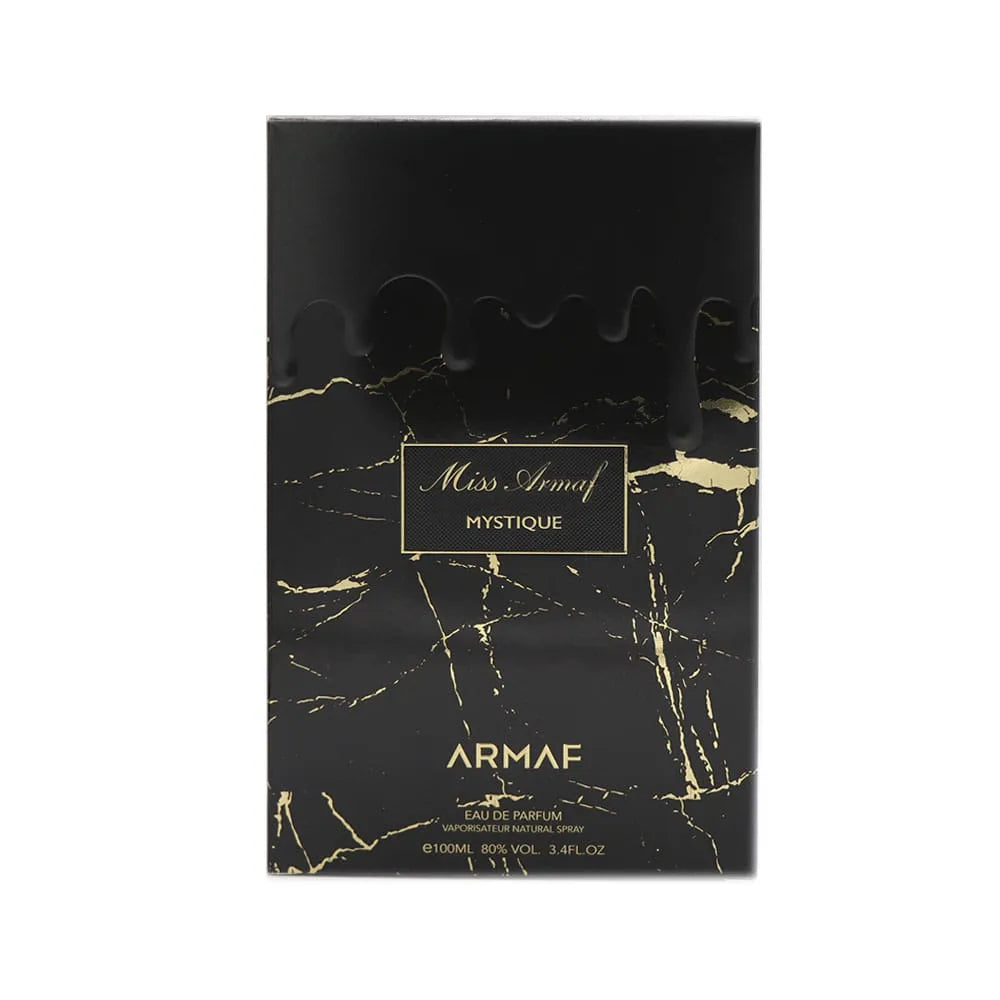 Miss Armaf Mystique 100ml premium women's perfume with sweet fruity floral and warm musky aroma