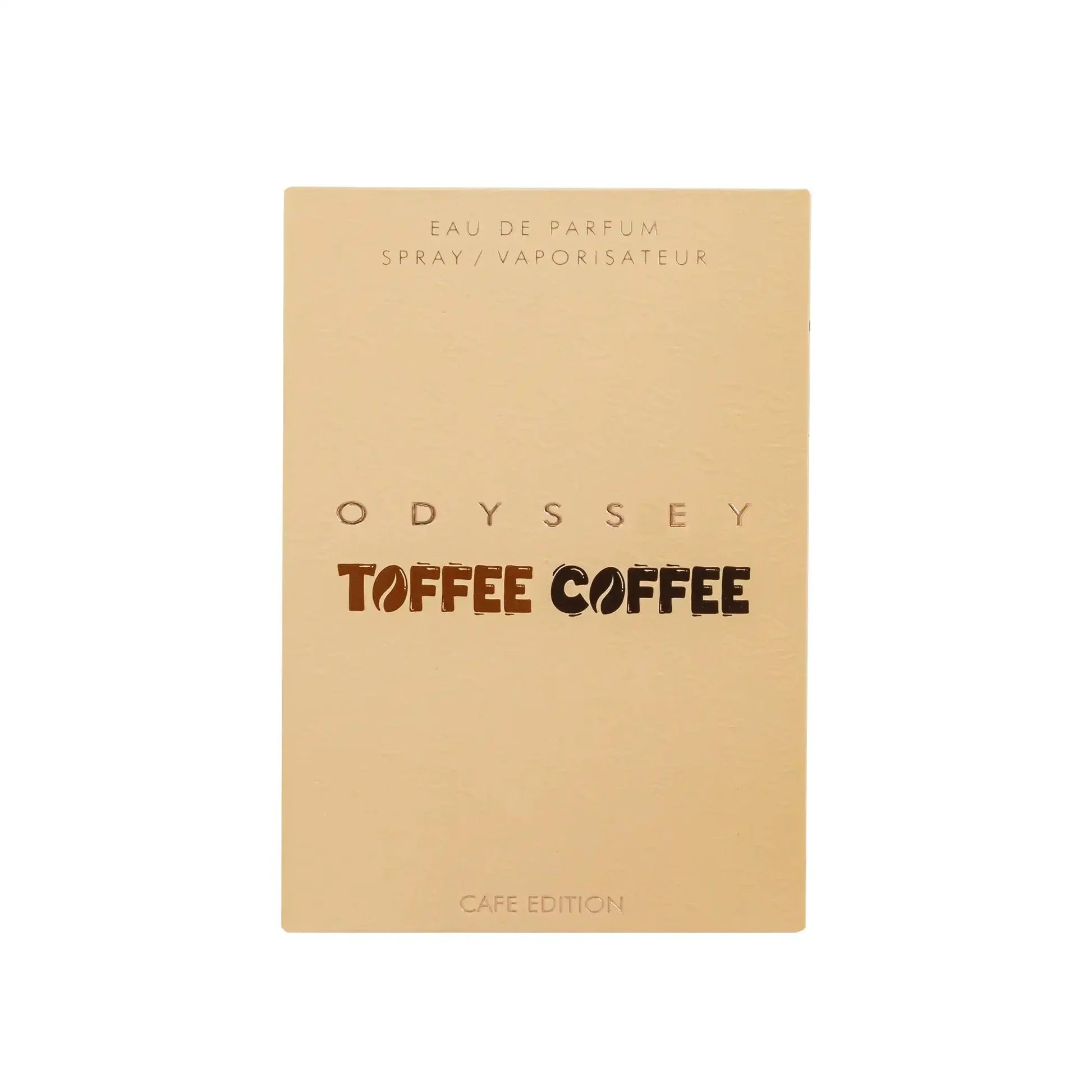 Armaf Odyssey Toffee Coffee Cafe Edition EDP 100ml gourmand perfume bottle