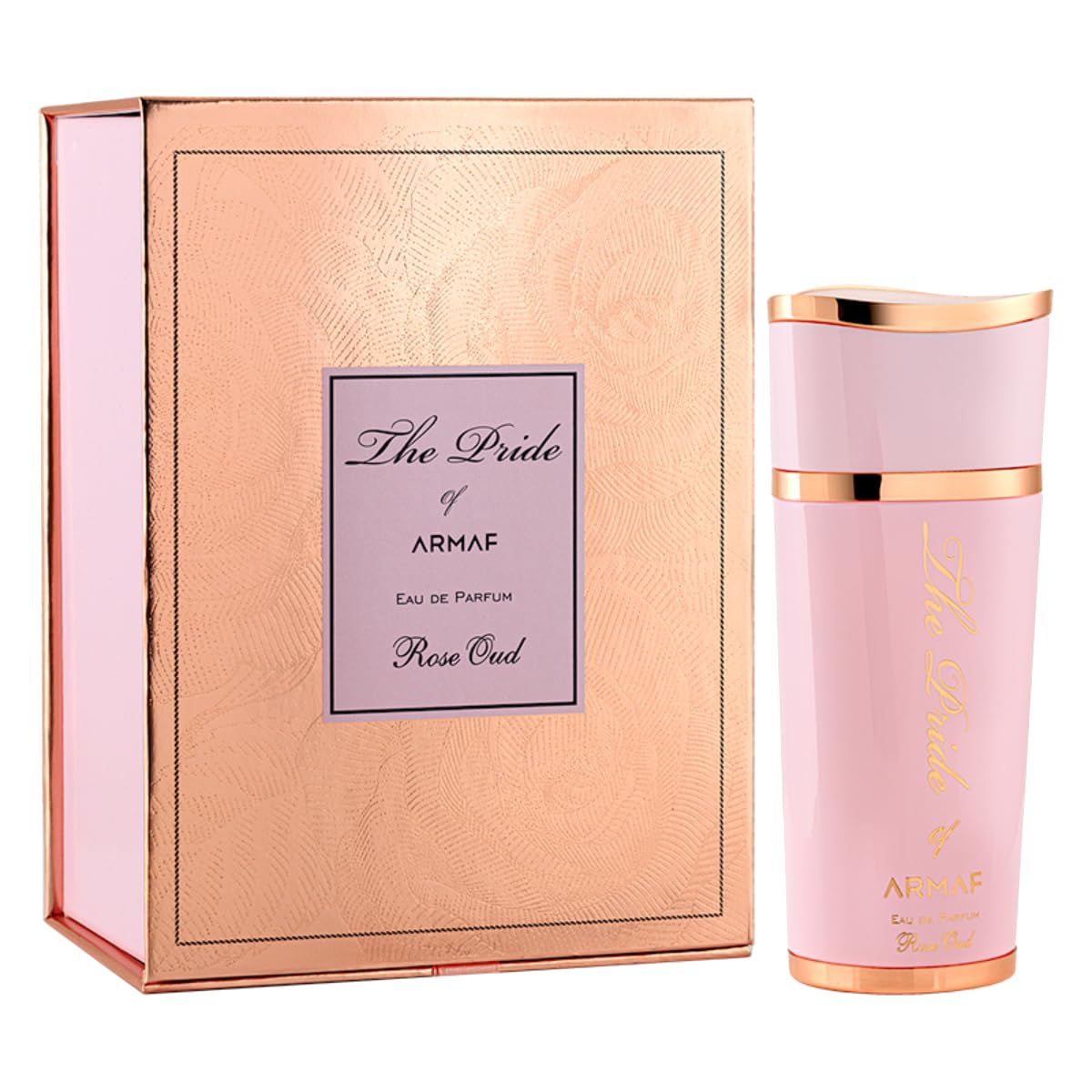 The Pride Of Armaf Rose Oud Eau De Parfum 100ml long lasting unisex fragrance with rose oud woody scent