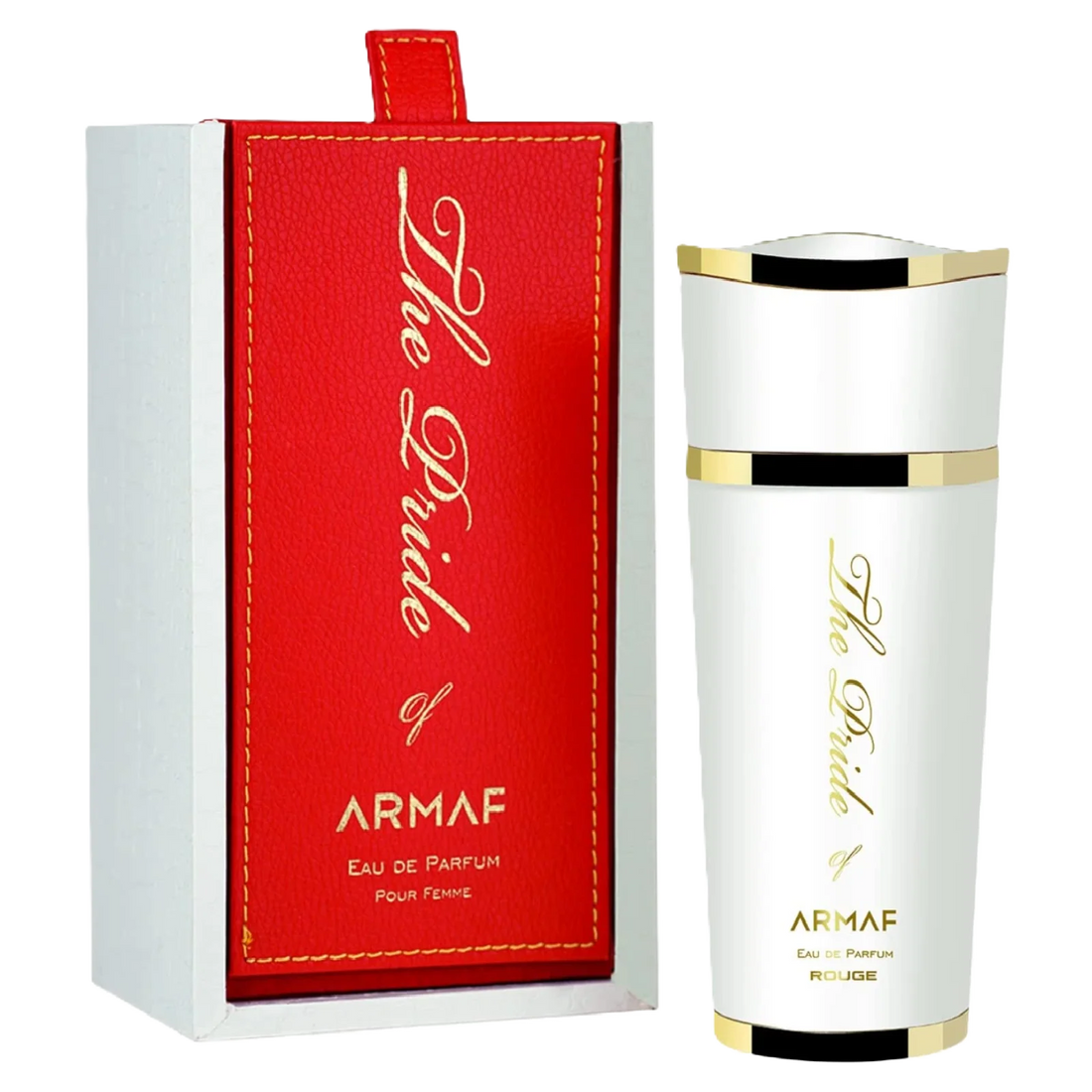 The Pride Of Armaf Rouge Eau De Parfum 100ml long lasting women's fragrance with amber woody sweet scent