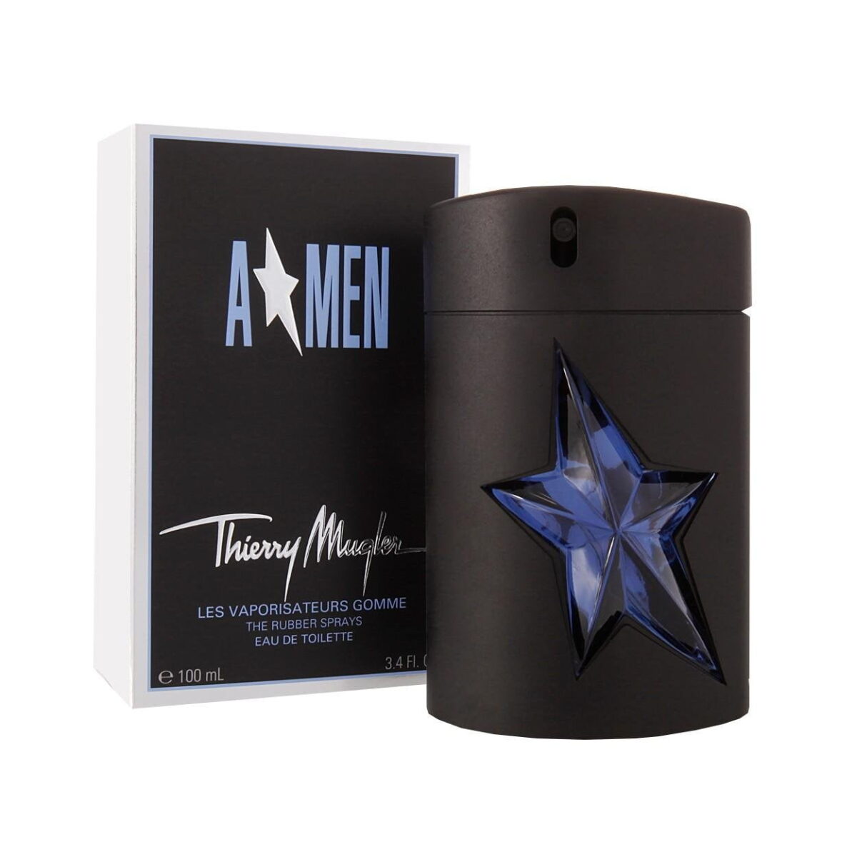 Thierry Mugler Angel Men 100ml EDT Spray in Rubber Flask - Image 2