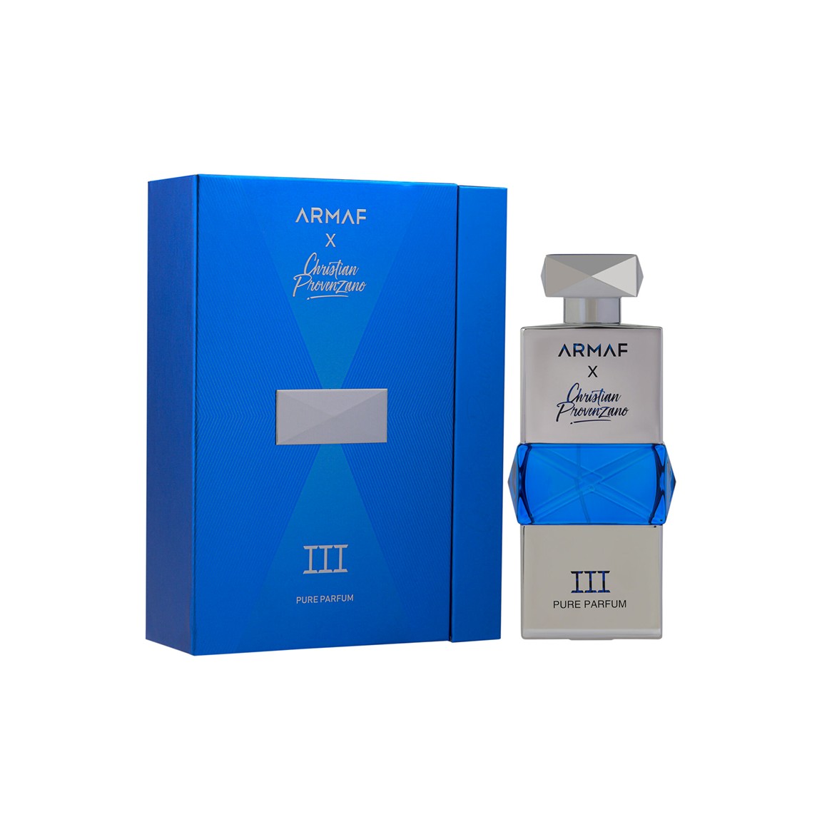123-1.jpg Armaf X Christian Provenzano III (Silver + Blue) 100ml - Image 1